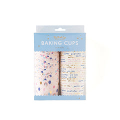 Birthday Balloons Food Cups 50pk. - Pretty Day