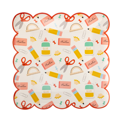 Occasions School Icons Plate 8pk.