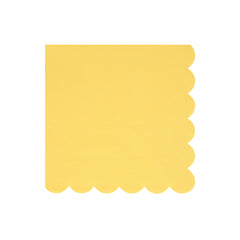 Lemon Sherbert Large Napkins -16pk - Pretty Day