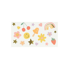 Happy Face Temporary Tattoos - Pretty Day