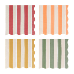 Fall Stripe Napkins Large 16k. - Pretty Day
