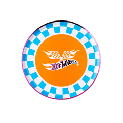 Hot Wheels™ x Bonjour Fete Blue Checker Plates Small 8pk. - Pretty Day
