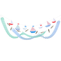 Nautical Boat Garland Set