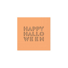 Happy Halloween Orange Cocktail Napkins - 20pk - Pretty Day