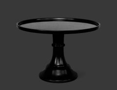 Melamine Cake Stand Large- Ink Black 11.5" - Pretty Day