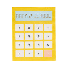 Calculator Paper Guest Napkin 18pk. - Pretty Day