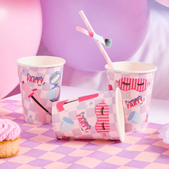 Pamper Party Paper Cups 8pk. - Pretty Day