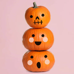 Pumpkin Decorating Stickers 2 Pack - Pretty Day