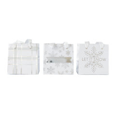 Silver Glam Mini Gift Bag Set of 6 - Pretty Day