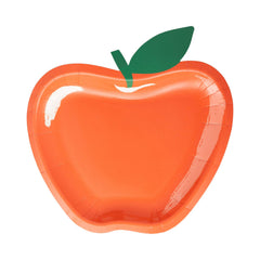 Apple Shaped Paper Plate 8pk. - Pretty Day