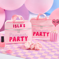 Sleepover Vanity Case Customizable Party Bags 5pk.