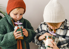 Dinosaur Paper Cup Sleeves 6pk. - Pretty Day