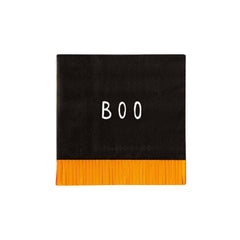 Boo Fringe Cocktail Napkin - 24 pk - Pretty Day