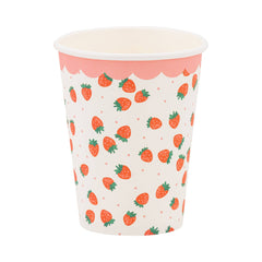 Strawberries Party Cup 8pk. - Pretty Day