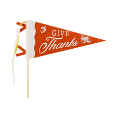 Give Thanks Felt Pennant