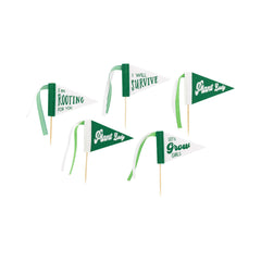 Garden Mini Felt Pennant Set 5pk. - Pretty Day