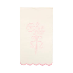 Pembroke Pink Paper Dinner Napkin 24pk. - Pretty Day