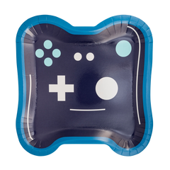 Video Game Controller Paper Plate 12pk. - Pretty Day