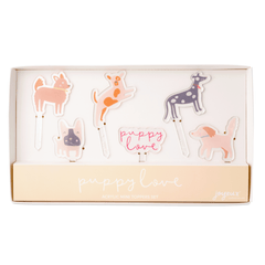 Puppy Love Acrylic Mini Topper Set - Pretty Day