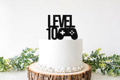 Video Gamer Birthday Cake Topper - Pretty Day