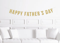Father's Day Decorations Happy Father's Day Banner Sign for Dad - Pretty Day