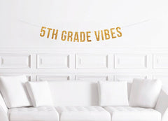 Back to School Vibes Banner Kit (includes all grades) - Pretty Day