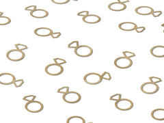 Bachelorette Party Confetti, Bridal Shower Confetti, Diamond Ring Confetti, Engagement Party Decorations, Wedding Shower Decor - Pretty Day