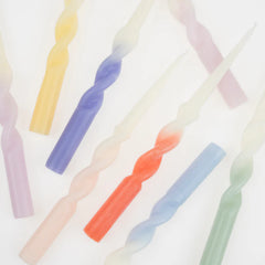Meri Meri Twisted Dinner Table Candles - Pretty Day
