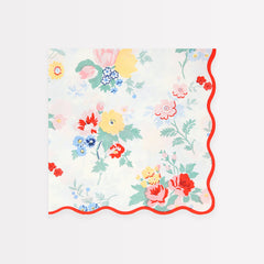 Vintage Floral Napkins Large 16pk. - Pretty Day