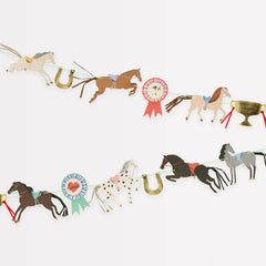 Horse Birthday Party Garland - Pretty Day