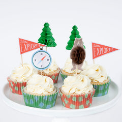 Camping Adventure Cupcake Kit 24pk. - Pretty Day