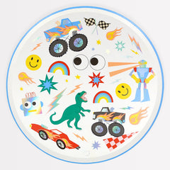 Toybox Icon Plates Large 8pk. - Pretty Day