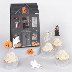 Meri Meri It's Halloween! Spooky Character Cupcake Decorating Kit (24 Pieces) - Pretty Day
