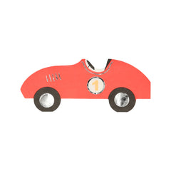 Meri Meri Vintage Race Car Paper Party Napkins - Pack of 16 - Pretty Day
