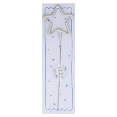 Meri Meri Silver Sparkler Star
