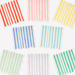 Meri Meri - Mixed Stripe Small Napkins (x 16)