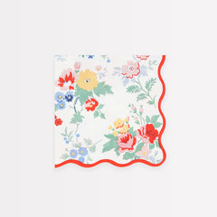 Vintage Floral Napkins Small 16pk. - Pretty Day