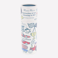 Construction & Cars Coloring Roll