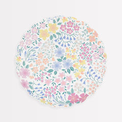 Cottage Garden Side Plates 8pk. - Pretty Day