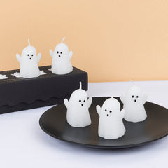 Mini Ghost Candles 5pk. - Pretty Day