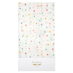 Meri Meri Polka Dot Paper Tablecloth - Pretty Day