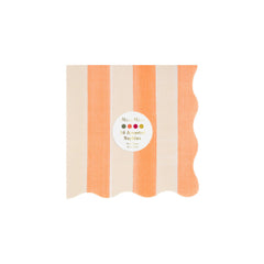 Fall Stripe Napkins Small 16k. - Pretty Day