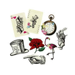 Alice in Wonderland Party Decorations - 8 Pack - Pretty Day