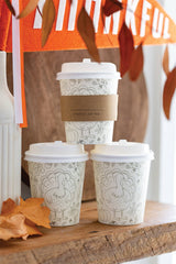 Occasions By Shakira - Harvest Coloring Cozy To Go Cup-8pk. - Pretty Day