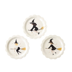 PREORDER SHIPPING 8/1-8/8 - WHH1041 - Witching Hour Witches Paper Plate Set - Pretty Day