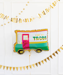 My Mind’s Eye - FST915 - Taco Truck Shaped Mylar Balloon - Pretty Day