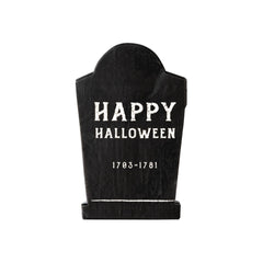 PREORDER SHIPPING 8/1-8/8 - HVL1039 - Haunted Village Tobmstone Shaped Paper Dinner Napkin - Pretty Day