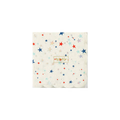 ROC939 - Sparkling Stars Cocktail Napkin - Pretty Day