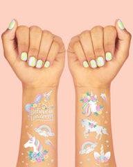 Unicorn 🦄 Tats - 52 foil temporary tattoos - Pretty Day