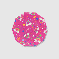 Coterie x Sparkella Rainbow Large Plates (10 per pack) S5077 - Pretty Day